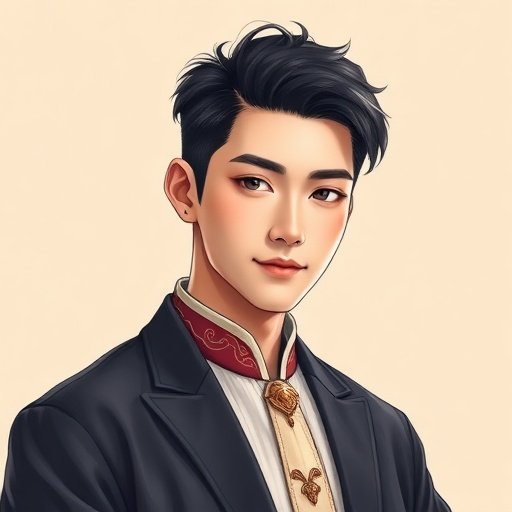 二次元漫画团队成员 - 沈清墨,创始人 & CEO